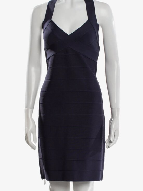 Herve Leger Dresses & Skirts - Herve Leger  Halterneck Mini Dress w/ Tags